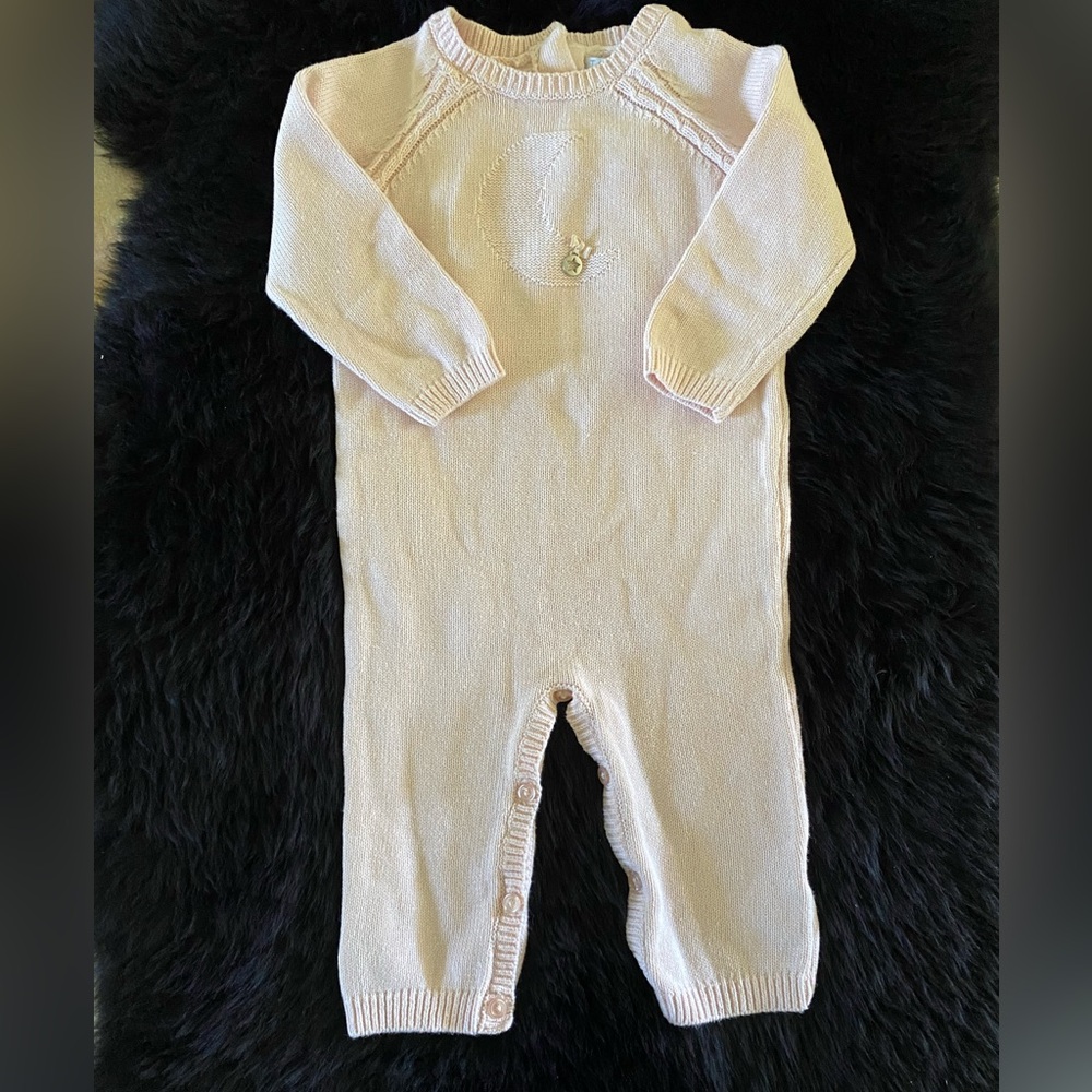 Tahari Baby Light Pink Knit Sweater 6-9 Months